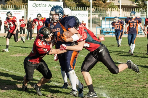 Detall del darrer partit dels Eagles