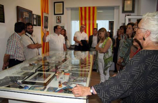 Ajuntament Sant Sadurní. Inauguració de les exposicions de Fires i Festes 