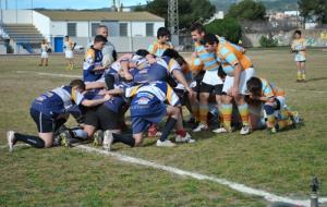 Detall del partit de l'infantil masculí