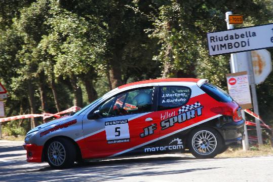 Luis Sanz - Ras Racing. Jordi Marínez i Albert Garduño, pilotant al Ral·li de Valls