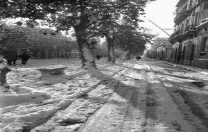 La històrica nevada de 1962 a Vilanova i la Geltrú