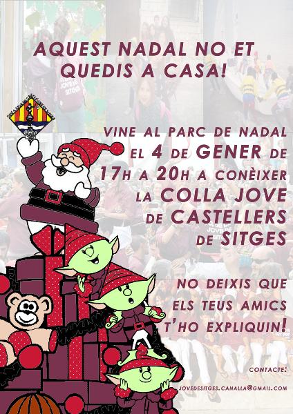 Jove de Sitges. La Jove de Sitges al Parc de Nadal