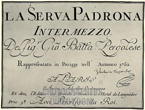la serva padrona