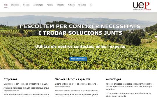 EIX. La UEP presenta la nova pàgina web