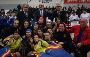 FEP. L'equip femení guanyador del campionat d'Europa