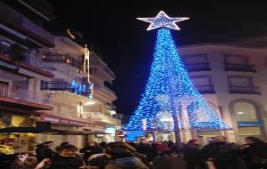 Ajuntament de Sitges. Llums de Nadal a Sitges
