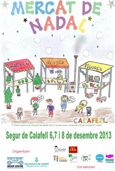 EIX. Mercat de Nadal comercial i solidari, a Segur de Calafell