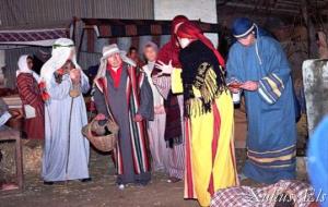 Mercat del Pessebre Vivent de Sant Pere de Ribes, l'any 2000