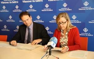 Ajuntament de Vilanova. Miguel Angel Gargallo i Neus Lloveras