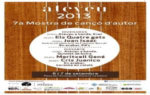 Mostra de Cançó dAutor Ateveu 2013