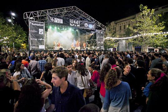 © Foto Toni Galitó. Música en directe a la Festa Major de Vilafranca