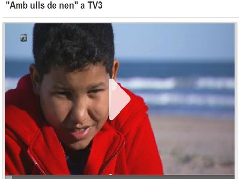 EIX. Nabt Lehbib, nen sahrauí acollit a lAlt Penedès, protagonista a la nova sèrie de TV3