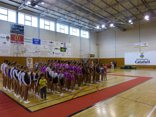 Desfilada de participants