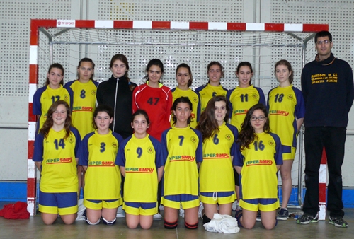 Imatge de l'equip infantil femení del CEVG