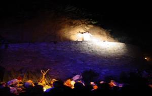 Pastors del Pessebre Vivent de Sant Pere de Ribes, l'any 2002