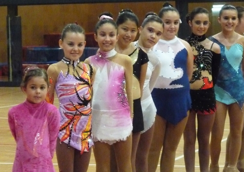 Imatge de les patinadores de la tarda