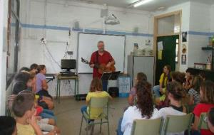 CC Alt Penedès. Paton Soler a l'escola Pau Casals de Sant Llorenç del Penedès