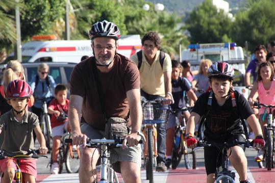 Ajuntament de Sitges. Pedalada popular a Sitges