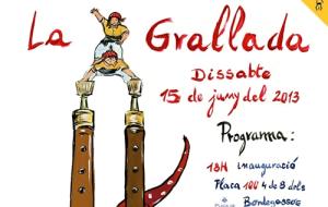 Detall del cartell, obra de Lluís Amaré