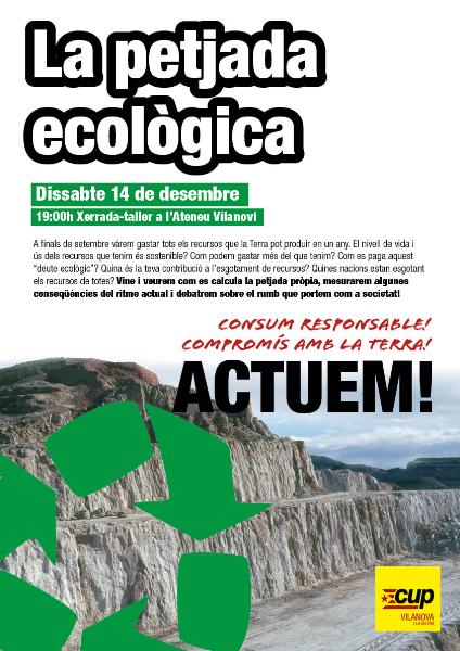 petjada ecològica