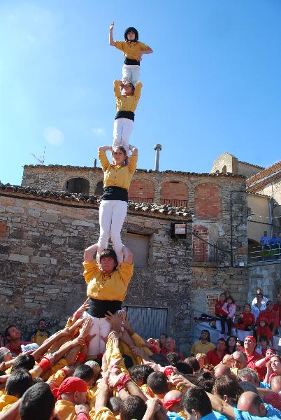 Maite Gomà. Pilar de 5 femení dels Bordegassos