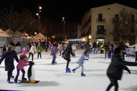 Centre Vila de Vilafranca. Pista de gel de Vilafranca del Penedès