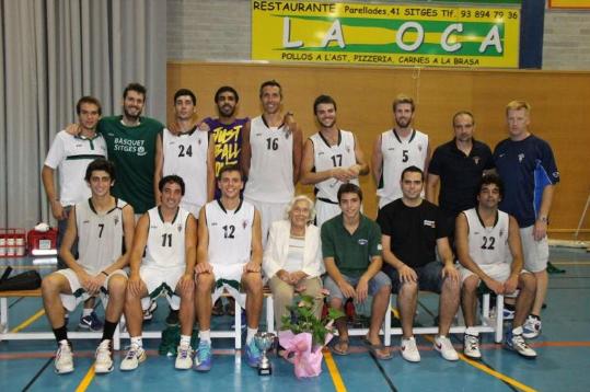 Bàsquet Sitges. Plantilla del primer equip del Bàsquet Sitges 2013-14
