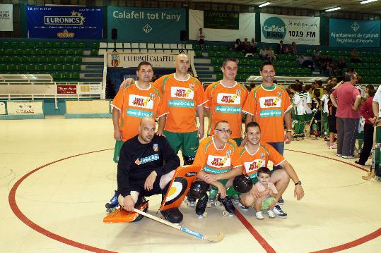 CP Calafell. Plantilla dels veterans del CP Calafell