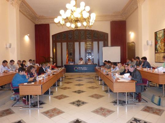 CC Alt Penedès. Ple del consell comarcal de l'Alt Penedès