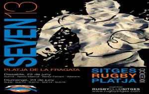 Poster Rugby Platja Sitges 2013