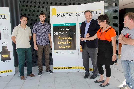 Ajuntament de Calafell. Presentació de la imatge corporativa del nou Mercat Municipal de Calafell