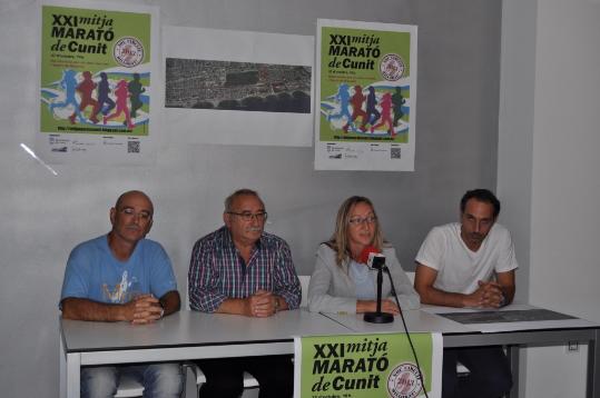 Cedida. Presentació de la Mitja Marató de Cunit