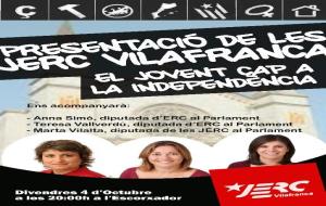 EIX. Presentació de les JERC a Vilafranca