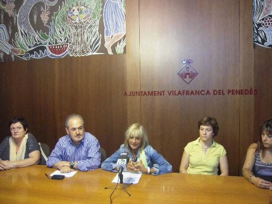 Ajuntament de Vilafranca. Presentació de Vila Salut