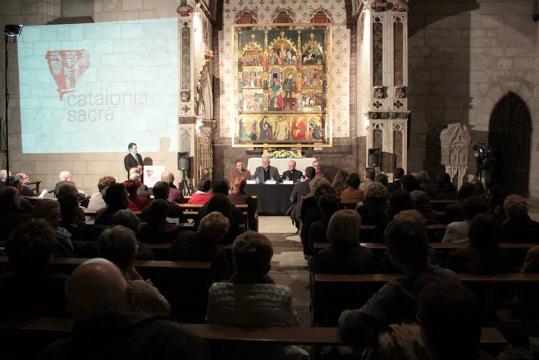 Bisbat de Sant Feliu. Presentació del Catalónia Sacra a Vilafranca