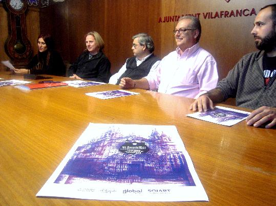 Ajuntament de Vilafranca. Presentació del festival-concurs VILAmusicFEST Vilafranca canta en català