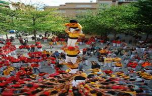 Quatre de vuit dels Bordegassos, a les Corts