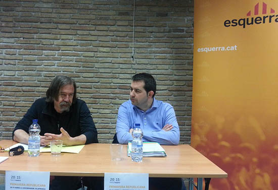 Daniel Raventós a la conferència