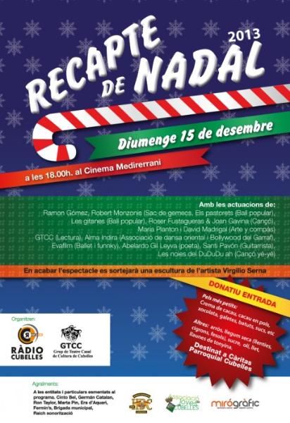 EIX. Recapte de Nadal d'aliments a Cubelles