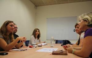 Ajt Sant Sadurní d'Anoia. Reunió de Dones d'Empresa i l'Ajuntament de Sant Sadurní
