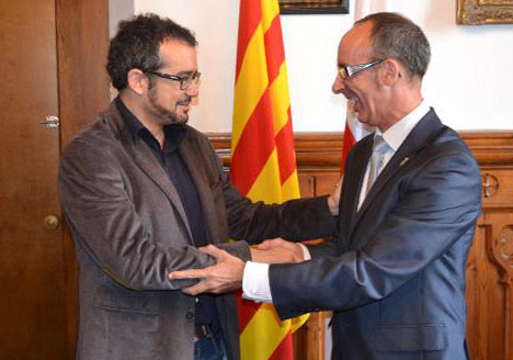 Ajt. Sitges. Ricard Vicente i Miquel Forns