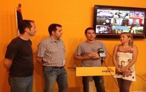 ERC. Roda de premsa d'ERC a Vilafranca