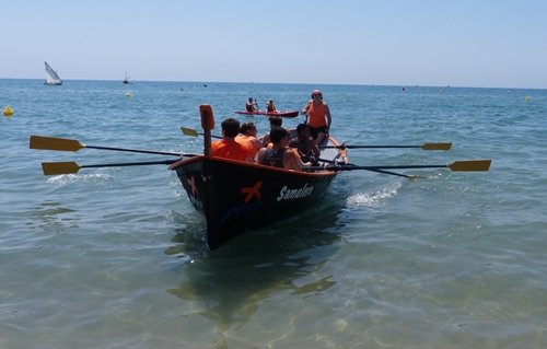 Imatge del Samulero, una de les embarcacions calafellenques