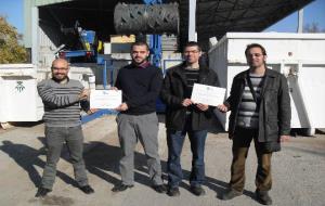 Ajt Sant Sadurní d'Anoia. Sant Sadurní i Sant Quintí guardonats per la bona gestió dels residus 