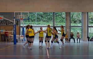 Imatge del partit del Dolors Mallafré a Sant Sadurní