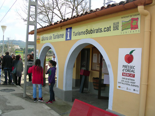 Seu del Patronat de Turisme de Subirats a l'Estació Vitivinícola de Lavern