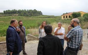 Tècnics de Diputació de Barcelona visiten l'ermita de Sant Benet d'Espiells