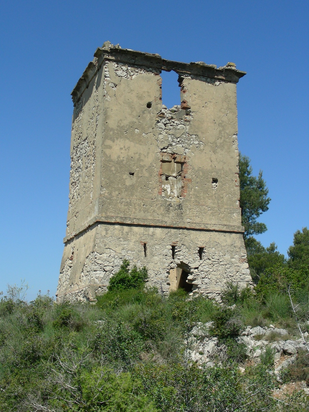 Torre de Telegrafia Òptica del Port d'Ordal a Subirats