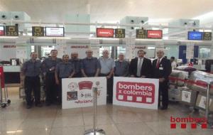 Generalitat de Catalunya. Una delegació de Bombers de Gelida viatja a Colòmbia