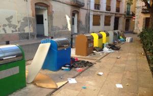 Vaga indefinida de recollida d'escombraries a Vilanova i la Geltrú
